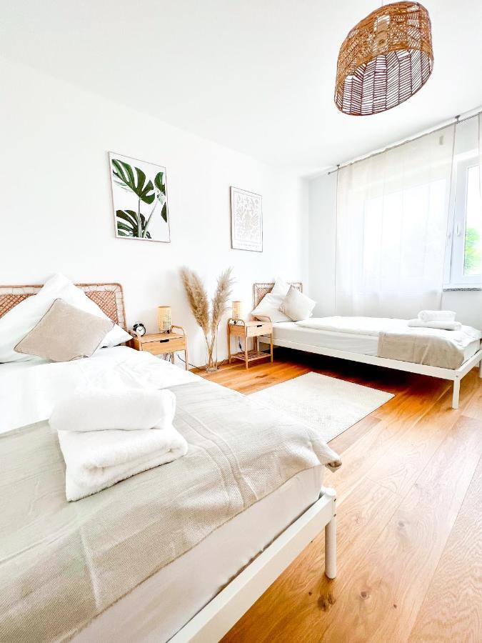 Sunset Club - Suite L Balkon - Kueche - Parkplatz Memmingen Extérieur photo